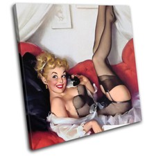 Vintage Mädchen Poster sexy