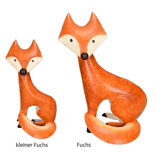 Gartenfigur fuchs dekofigur - gartenfigur,