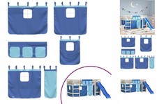 Vorhänge Für Hochbett Blau