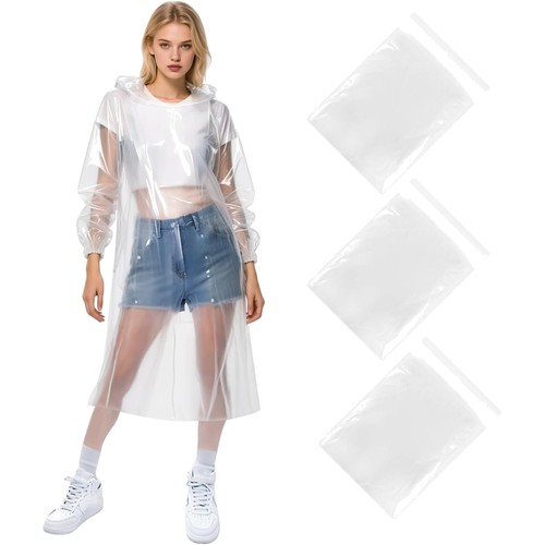 Regenponcho transparent 3er - ,