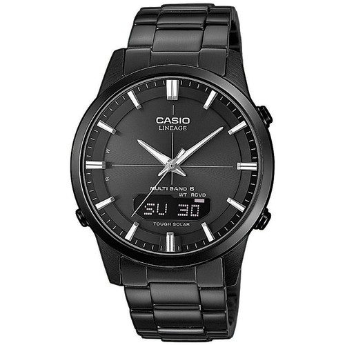 Casio radio controlled schwarz - controlled,