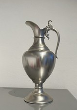 Vintage elegante Zinnkanne