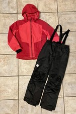 Skianzug Schneeanzug Mädchen Color Kids Gr. 140 Pink Rosa Schwarz