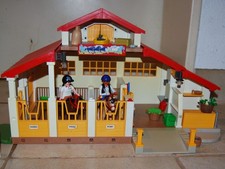 Playmobil großer Reiterhof mit Außenanlage und Pferdewaschplatz