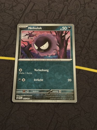 Pokemonkarte nebulak 055 091 - pokemonkarte,