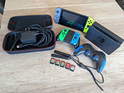 Nintendo switch 32gb - nintendo, bundle