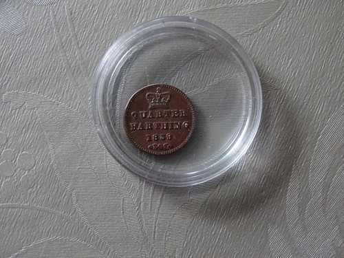 Quarter farthing 1859 queen - quarter,