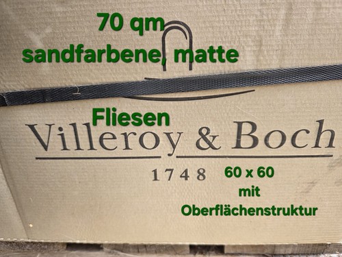 60x60 sandfarbene boch - 60x60, v-boch