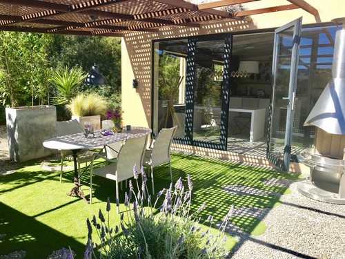 Moderne designer villa mit - moderne,