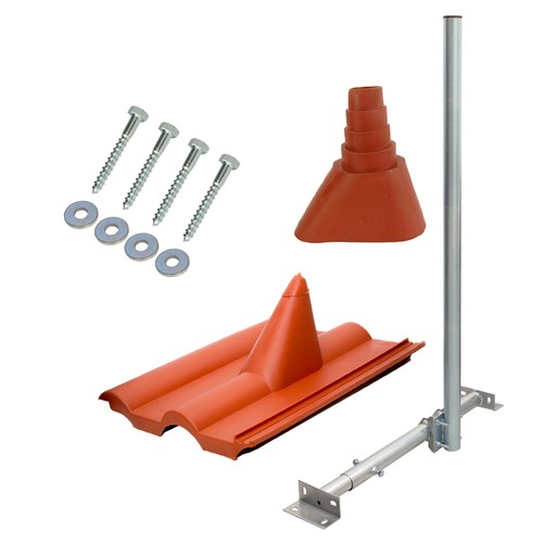 Dachsparrenhalter 120cm mast - dachsparrenhalter,
