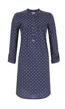 Ringella Damen Nachthemd 8511018  in indigo Gr. 52