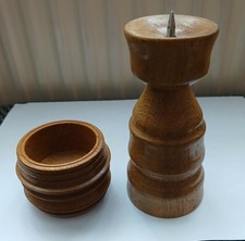Holz Kerzenständer Leuchter
