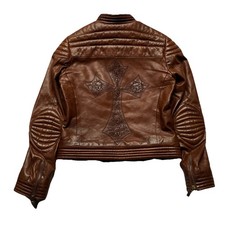 Philipp Plein Leaderjacke Damen Gr. S Limited Edition #W