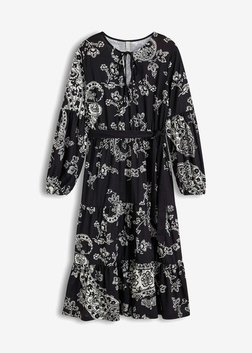 Neu kleid mit weitschwingendem - mit,