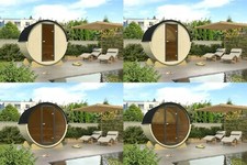 Terrassensauna 160 cm