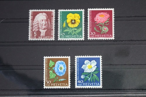 Schweiz 663 667 - schweiz, postfrisch