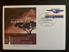 Briefmarken,Bund, Ganzsache Sonderumschlag,SST 2007, Bonn, Thema Elly Beinhorn