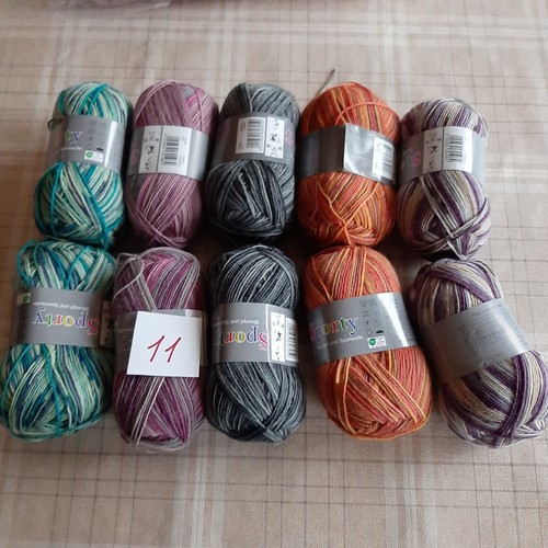 500 sockenwolle paket - g,