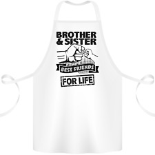 Bruder & Schwester Beste Freunde Geschwister Baumwolle Schürze 100% Bio