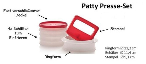 Tupperware pattie mattie - tupperware, pattie-mattie