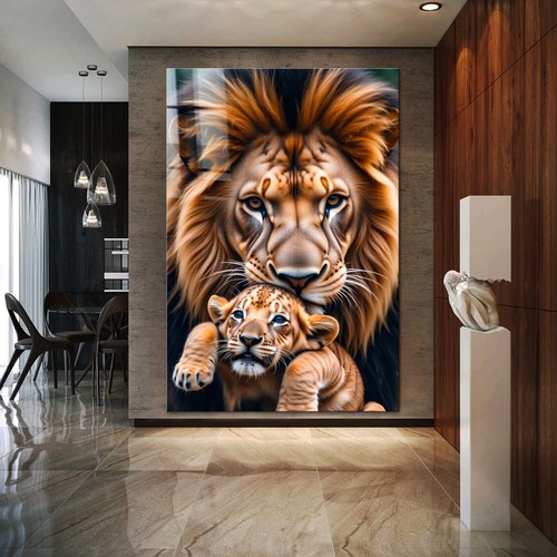 Wandbild löwe liebe - ✅, wandbild,