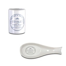 Vorratsdosen Set Keramik Weiß Kartoffel Mehl Holzdeckel Kartoffellager Behälter