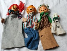 Alte Handpuppen von ca.1950-60