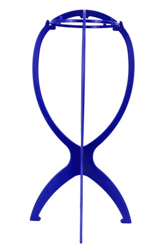 Plastik perückenständer blau - perückenständer,
