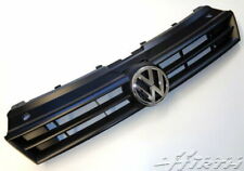 Kühlergrill Grill Kühler schwarz Emblem chrom Original VW Polo 6R 6R0853651B 9B9