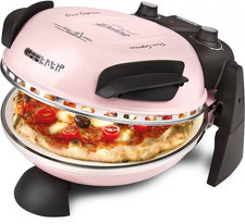 Pizzaofen elektrisch Pink Naturstein Pizzamaker - G3 Ferrari Delizia G1000617