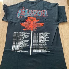 Saxon Warriors On The Road Tour Shirt 2014 sehr gut erhalten Größe M