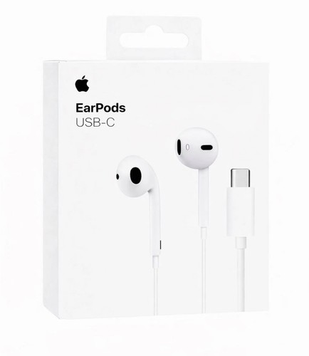 Original apple earpods - apple, (usb-c)