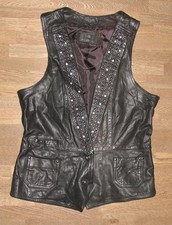 MILESTONE Damen- Lederweste