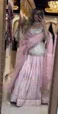 Indisch Hochzeit Party Neu Designer Lehenga Choli Lehenga Pakistaner Kleidung