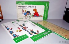 Luek Mini-Lük Set - Vorschultraining 12er Kasten + 2 Hefte Kinder ab 5 Jahren S2