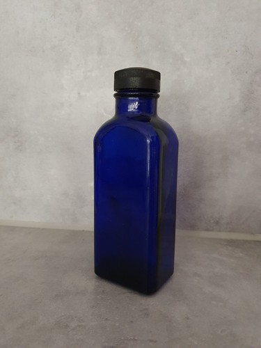 Antike kobaltblau flasche - antike,