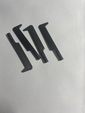 LEGO 4x Schwert grau Pearl