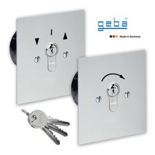 GEBA Schlüsselschalter Schlüsseltaster MSR Unterputz UP Sektionaltor Rolltor Tor