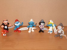 Sammlung 6 Film Schleich Schlümpfe aus 2013 aussuchen alle NEU und mit Fähnchen