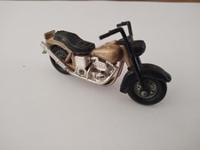 Matchbox 1980 No.50 Motorrad Harley Davidson Gold , Top Zustand , ohne Fahrer