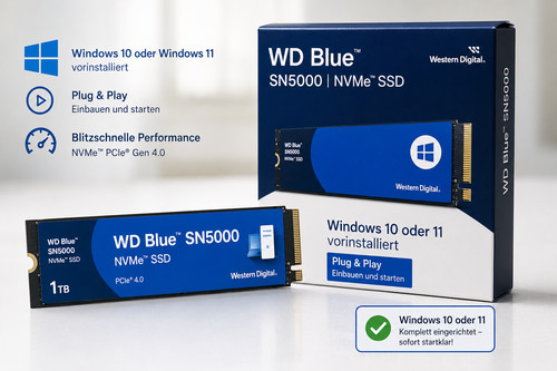 Ssd festplatte blue sn5000 - ssd,