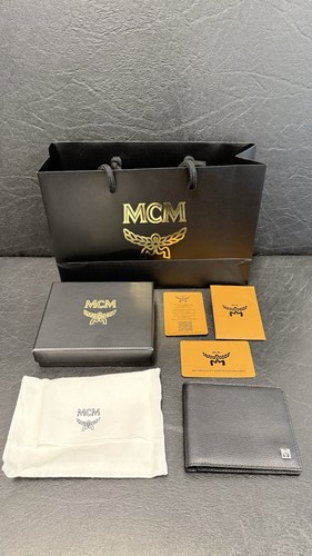 Mcm geldbörse fold schwarz - mcm,