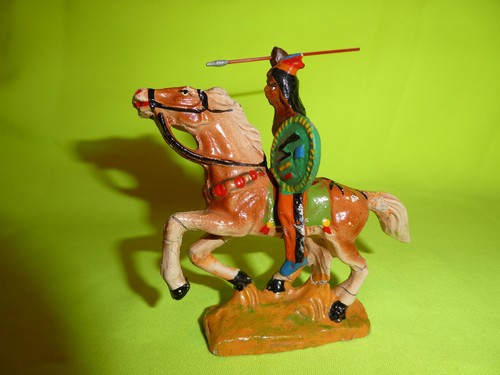 Ddr indianerfigur krieger - 1,
