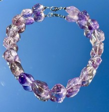 Imposante Ametrin Kette