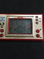 Tragbare Konsole Nintendo Game & Watch Wide Screen Mickey Mouse Gebraucht Lesen