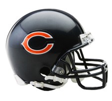 NFL Mini Helm Chicago Bears VSR4 Riddell Helmet Football 095855590066