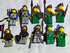 Lego Ritter Figuren, Robin Hood, Forestmann, Forestmen, für Set 6077,6066,6054