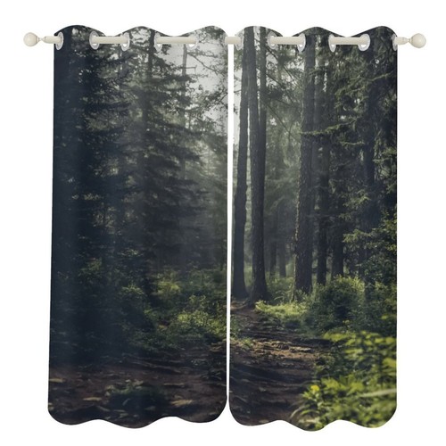 Vorhang nach maß urwald - vorhang,