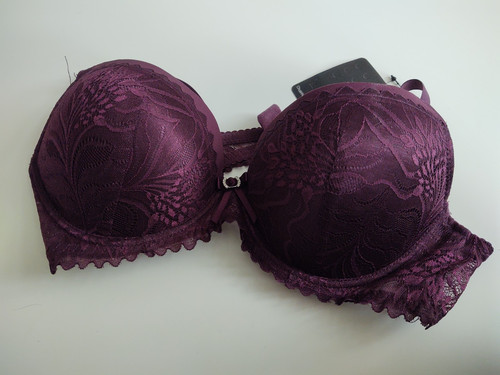 90c lila spitze - neu, push-up