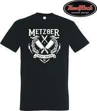T-Shirt Metzger Ehre, Stolz, Blut, Narben, Fleischer, Schlachter Zunft, Handwerk